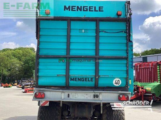 Cinta transportadora de forraje - Mengele - duo bull 7000 rs