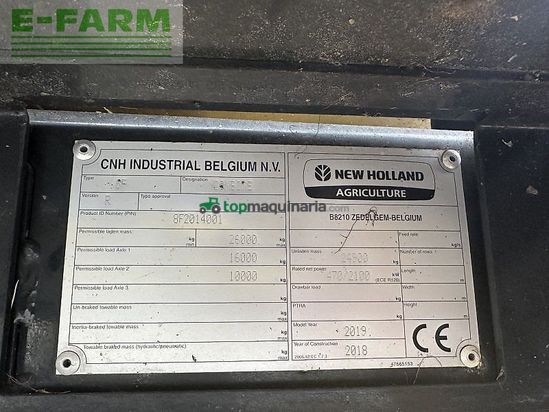 Cosechadora de Cereal - New Holland - cr 10.90