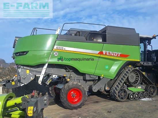 Cosechadora de Cereal - Fendt - 6335 c + geringhoff hvv 600