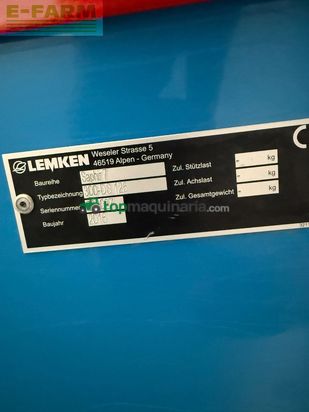 Sembradora - Lemken - zirkon 12 + saphir 9