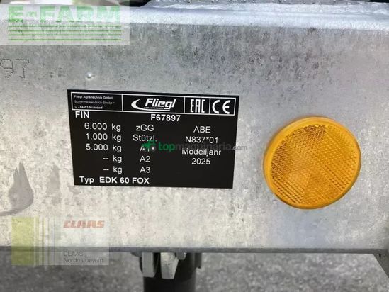 Volquet - Fliegl - edk 60 fox *15 jahre cnob*