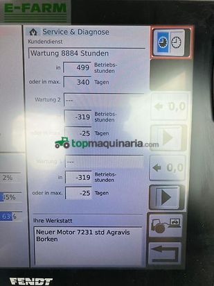 Tractor agrícola - Fendt - vario 826 s4 profiplus motor neu