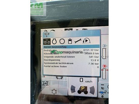 Tractor agrícola - Claas - xerion 3800 trac