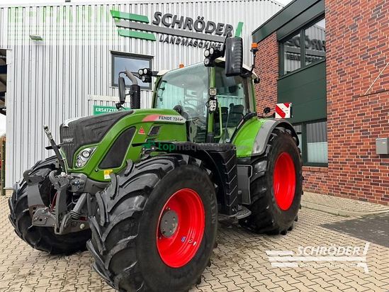 Tractor agrícola - Fendt - 724 vario s4 profi plus
