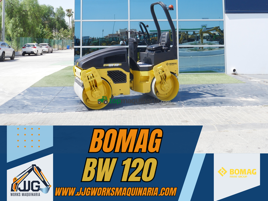 Rodillo compactador - BOMAG BW 120 