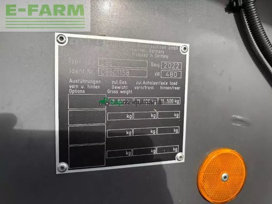 Cosechadora de Cereal - Claas - lexion 8800 4wd