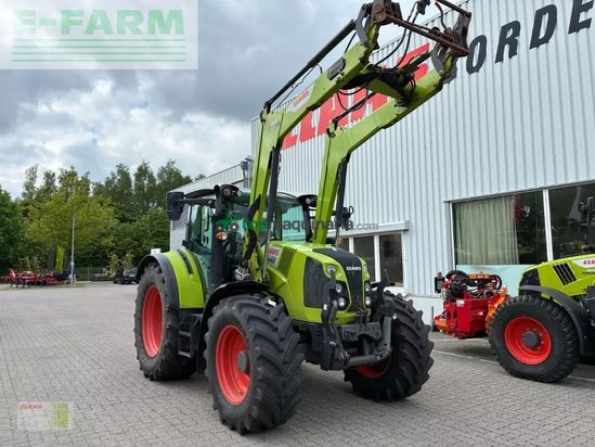 Tractor agrícola - Claas - arion 450 cis panoramic mit fl 120 c und fkh