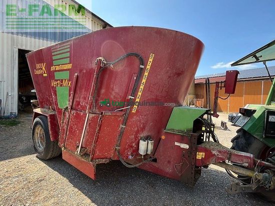 Remolqu esparcidor - Strautmann - verti mix 1800 double