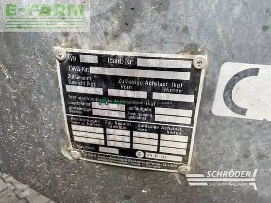 Tractor agrícola - Claas - xerion 4500