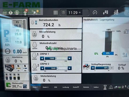 Tractor agrícola - Case IH - puma 185 cvxdrive afs