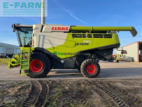Cosechadora de Cereal - Claas - lexion 740 tier 4