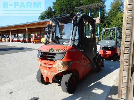 Elevadora - Linde - h35d-02 evo triplex + ss + 4. kreis + klima
