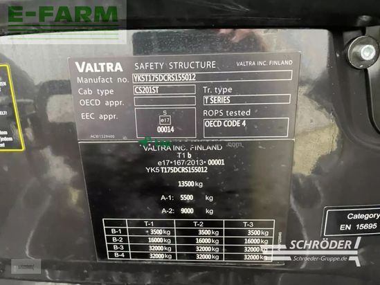 Tractor agrícola - Valtra - t 175 ed