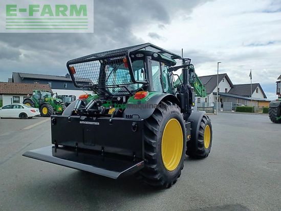 Tractor agrícola - John Deere - 6120m uvv forstschlepper