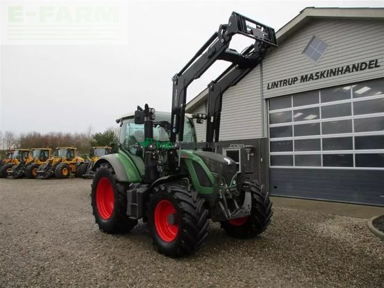 Tractor agrícola - Fendt - 514 vario med frontlæsser og frontlift