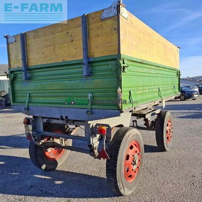 Remolqu agrícola -  - 2 achs anhänger