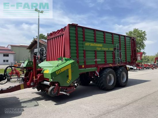Remolqu agrícola - Strautmann - giga-vitesse 4002 cfs