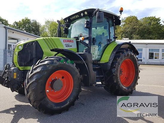 Tractor agrícola - Claas - arion 650 cmatic cebis