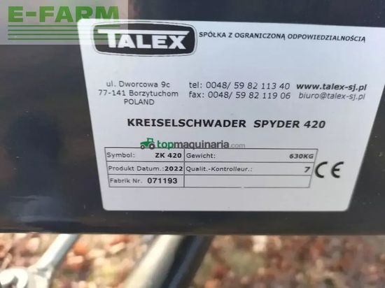 Rastrillo - Talex - spyder 420