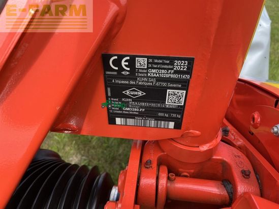 Cortacésped manual - Kuhn - gmd280-ff