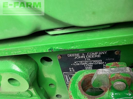 Tractor agrícola - John Deere - 6155r tractor (st26383)