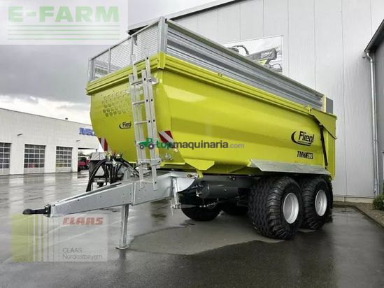 Volquet - Fliegl - tmk 190 fox tandem hellgrün
