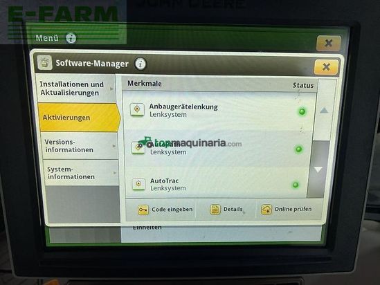 Tractor agrícola - John Deere - 6r185 black-edition