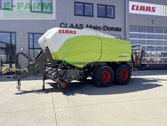 Empacadora gigant - Claas - quadrant 5200 fc tandem