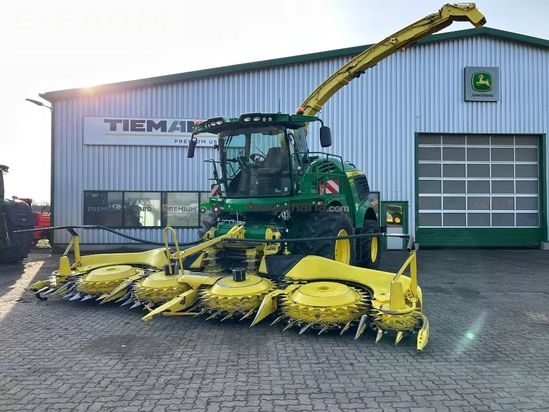 Cosechadora de Cereal - John Deere - 9600 mit kemper 475 plus