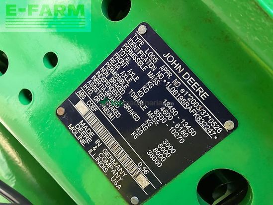 Tractor agrícola - John Deere - 6195r auto quad * erst 3222 bh*