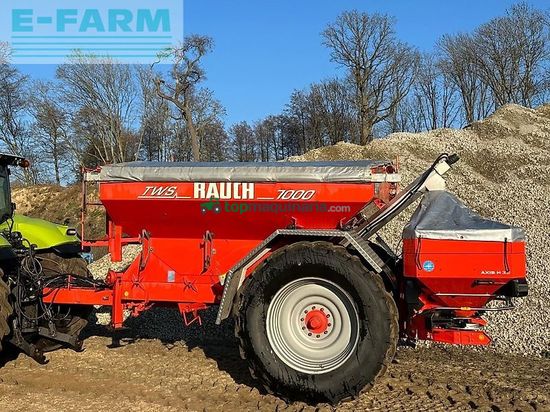 Esparcidor - Rauch - düngerstreuer tws 7000 mit neuem axis-h 30.2emc+w