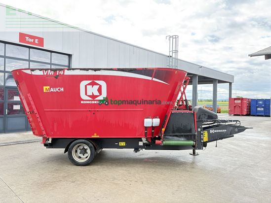 Remolqu esparcidor - Kongskilde - vm 14-2 sb futtermischwagen
