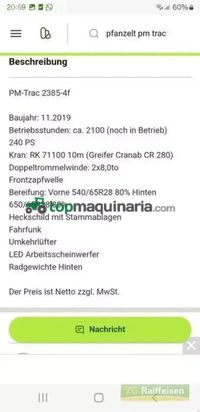 Tractor agrícola - Schlang & Reichart - 2385-4f