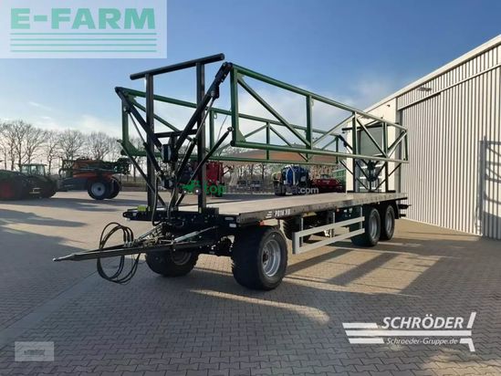 Remolqu agrícola -  - metalltech pb16 hb ballentransportwagen