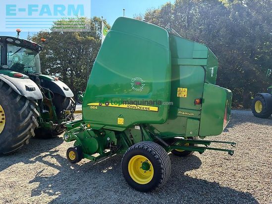 Empacadora gigant - John Deere - 864 rb rotorflow