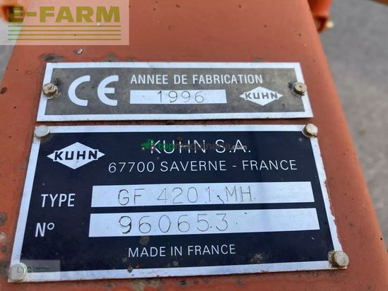 Henificador - Kuhn - gf 4201 mh