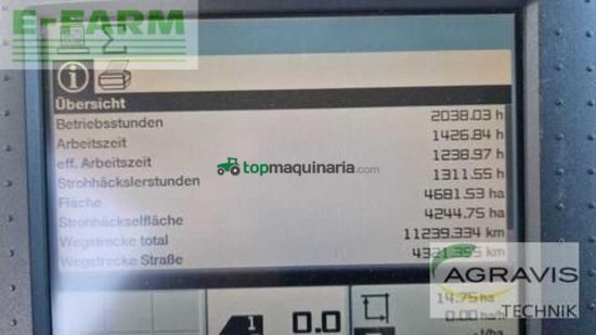 Cosechadora de Cereal - Claas - lexion 750