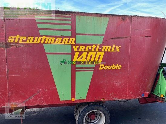 Remolqu esparcidor - Strautmann - verti mix 1400 double