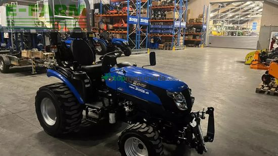 Tractor agrícola - Solis - h26 hst industrihjul og frontlift