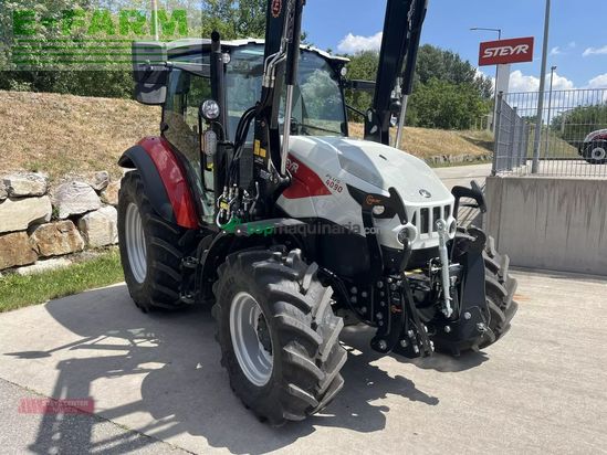 Tractor agrícola - Steyr - plus 4090 mit hauer frontlader