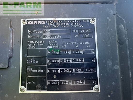 Cosechadora de Cereal - Claas - jaguar 860