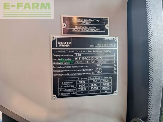 Tractor agrícola - Deutz-Fahr - 5080d keyline Keyline