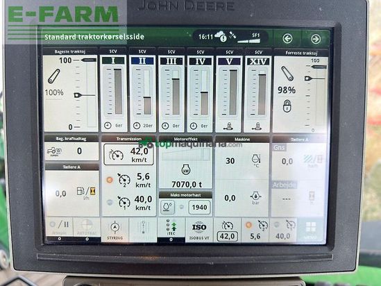Tractor agrícola - John Deere - 8r 280