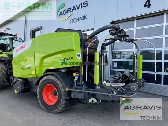 Empacadora gigant - Claas - rollant 454 rc uniwrap