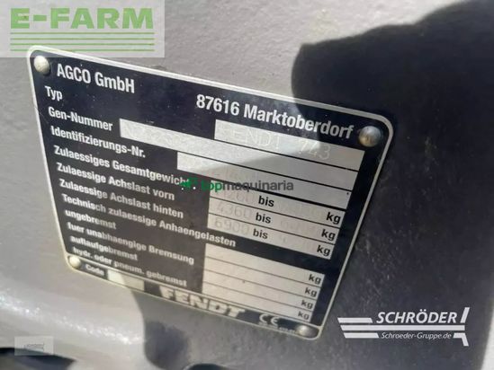Tractor agrícola - Fendt - 724 vario s4 profi plus