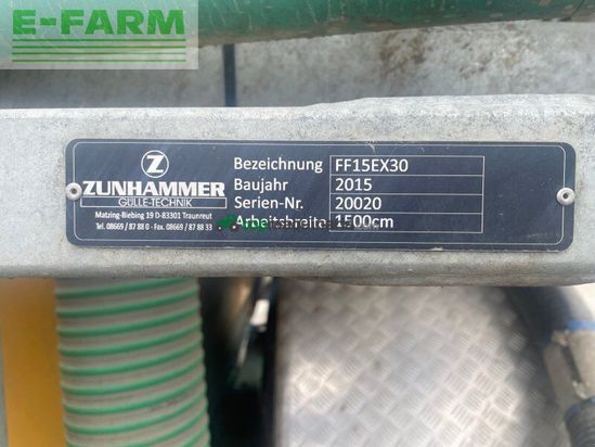Cisterna - Zunhammer - sk 18,5 pu