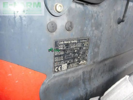 Elevadora - Linde - h16d-01evo triplex 4,62m + ss + kabine
