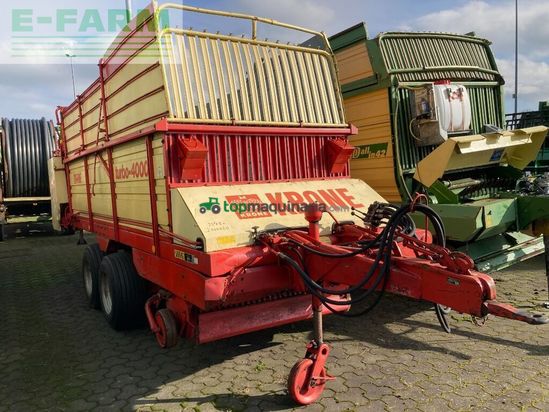 Cinta transportadora de forraje - Krone - turbo 4000
