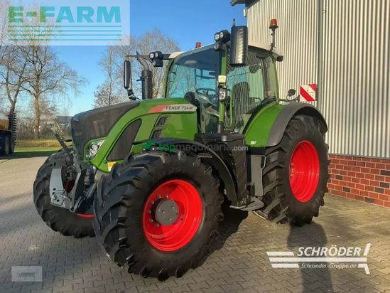 Tractor agrícola - Fendt - 724 vario s4 profi plus