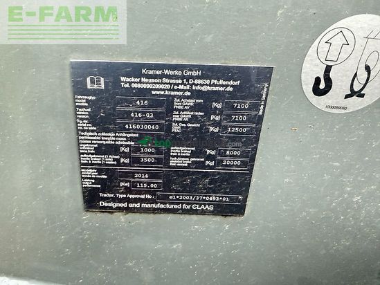 Telescopica - Claas - scorpion 7055